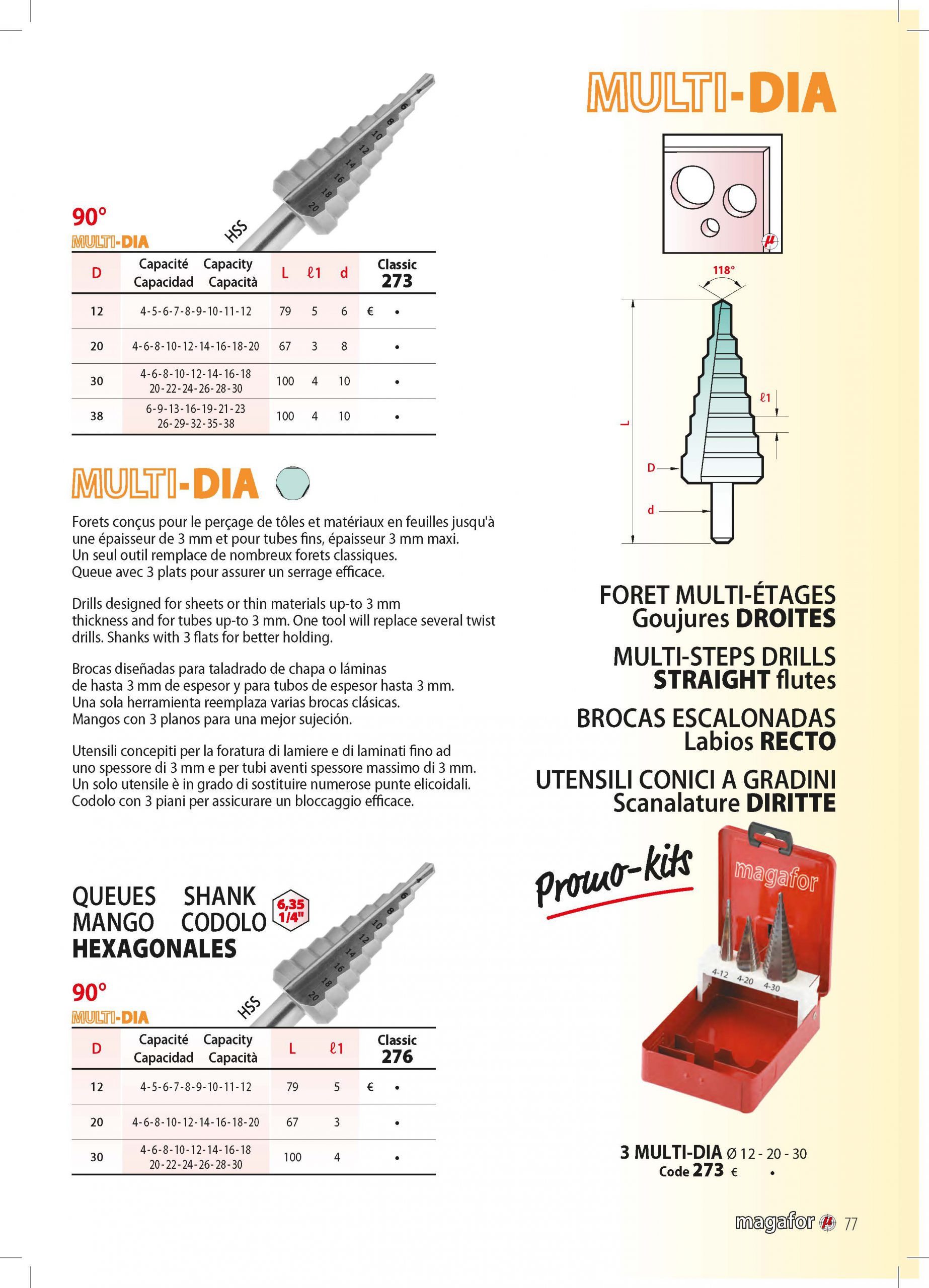 Step drill Tac Tools